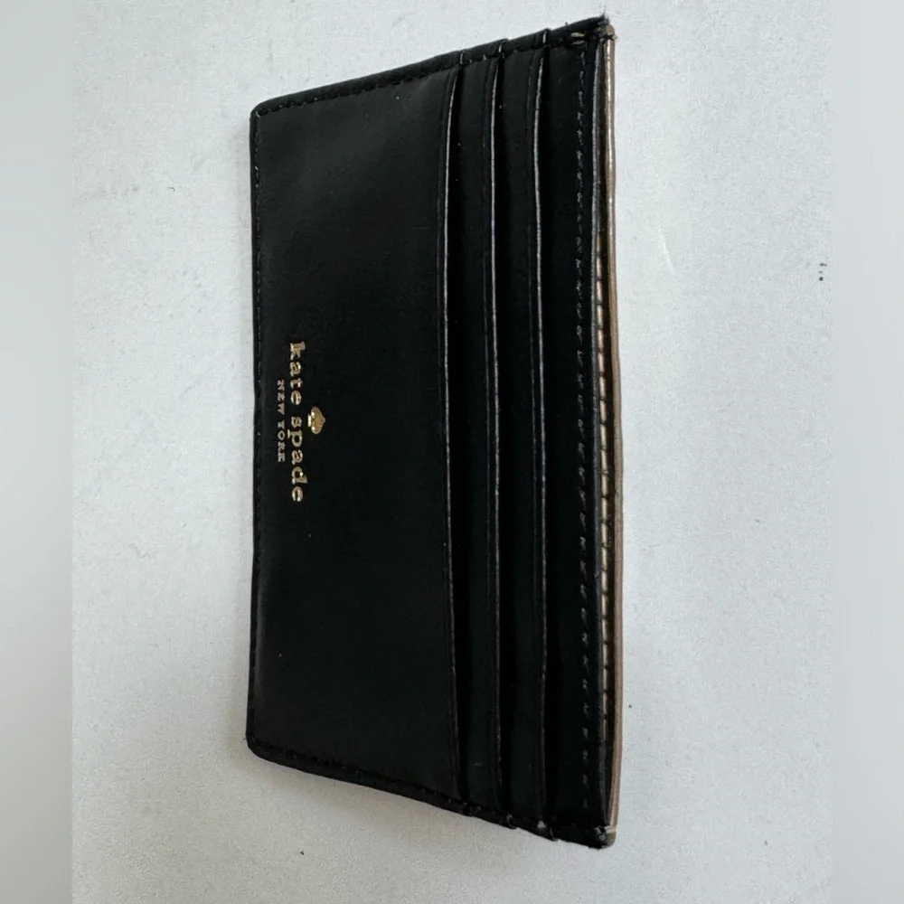 Kate Spade Gold Card Case - Picture 7 of 7